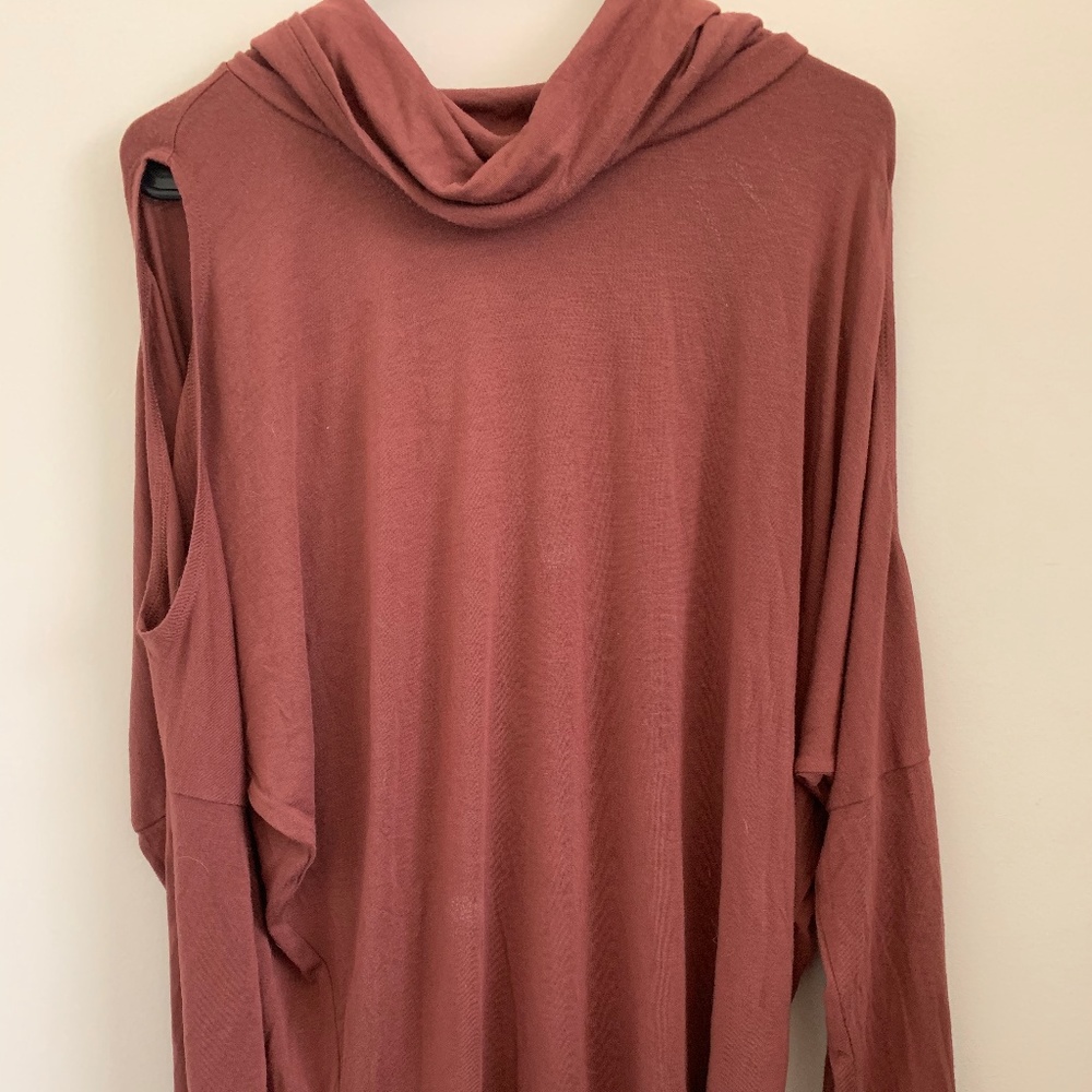 Express flowy turtleneck sweater